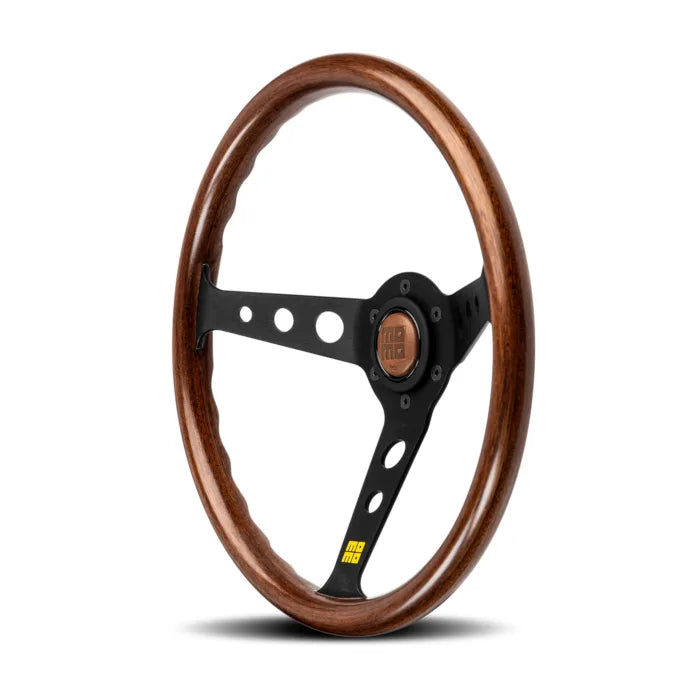パーツ Momo wood steering wheel MOMO MOD. 07 Wood Steering Wheel – Nightrun Garage
