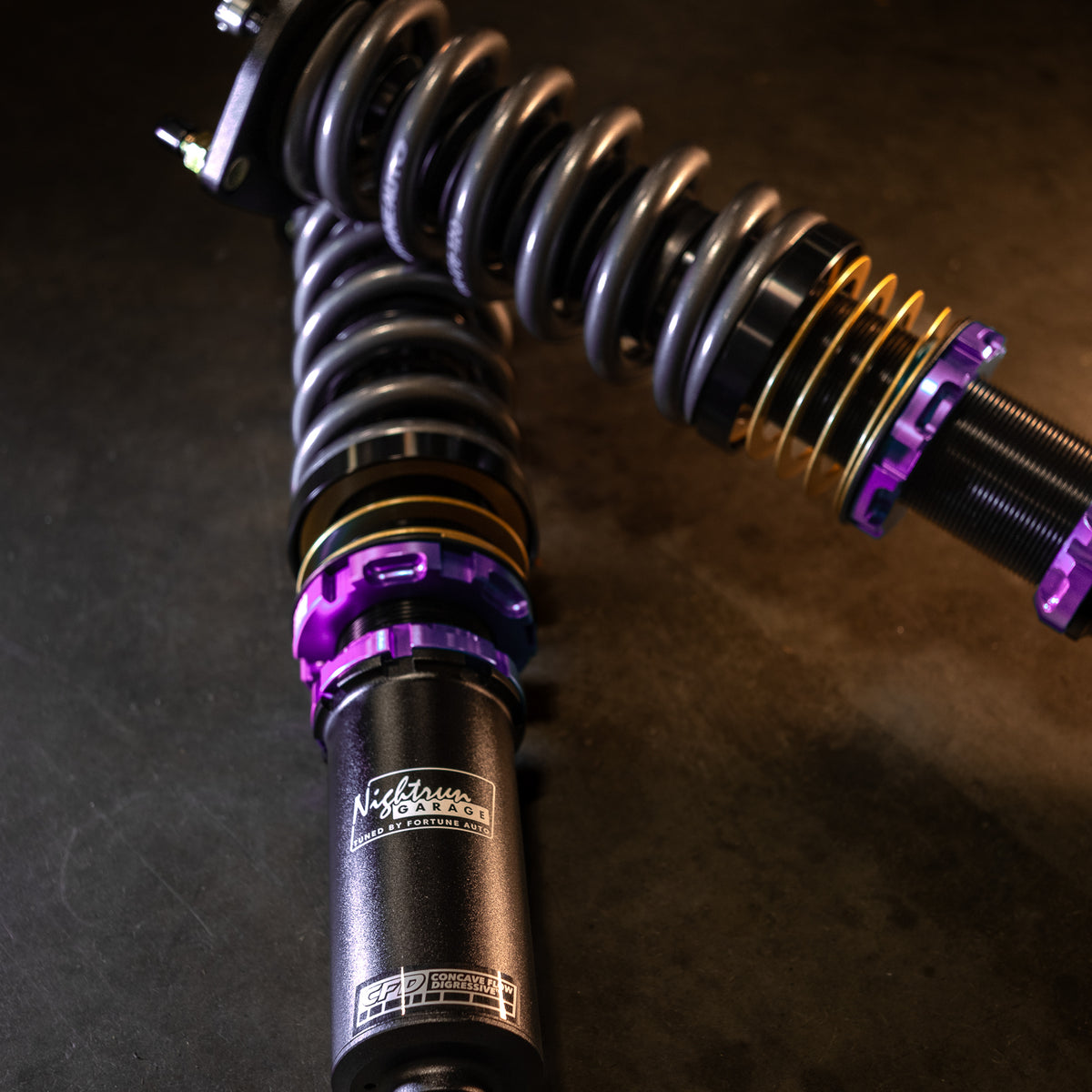Nightrun Garage MK4 Toyota Supra Coilovers Tuned by Fortune Auto