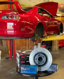 Mk4 Toyota Supra Turbo DBA 4000 Series Front and Rear Slotted Rotors