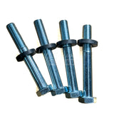 Long engine stand bolts, bolts for harbor freight engine stand for Toyota engines, 1jz, 2jz, 3sgte, 4age, 5mge, 7mge, 7mgte. 90mm long bolts. M12. M10. 