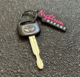 Nightrun Garage JDM 3D Rubber Keychain