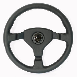 Renown Champion Leather Horn Pad Steering Wheel