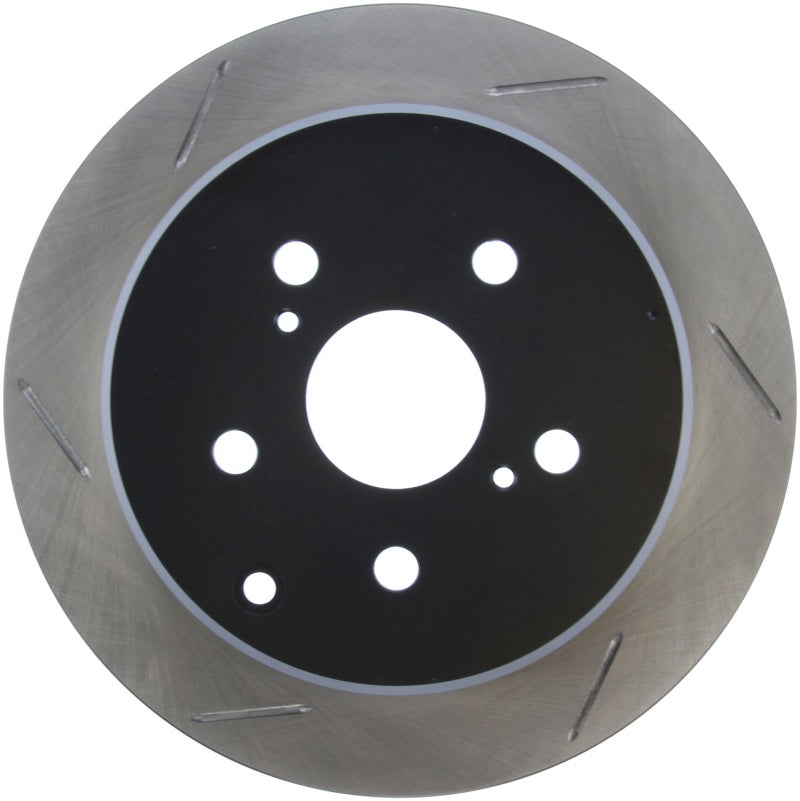 StopTech Power Slot 87-89 Toyota MR2/MR2 Turbo/MR2 Spyder (Exc. Turbo) Rear Right Slotted Rotor