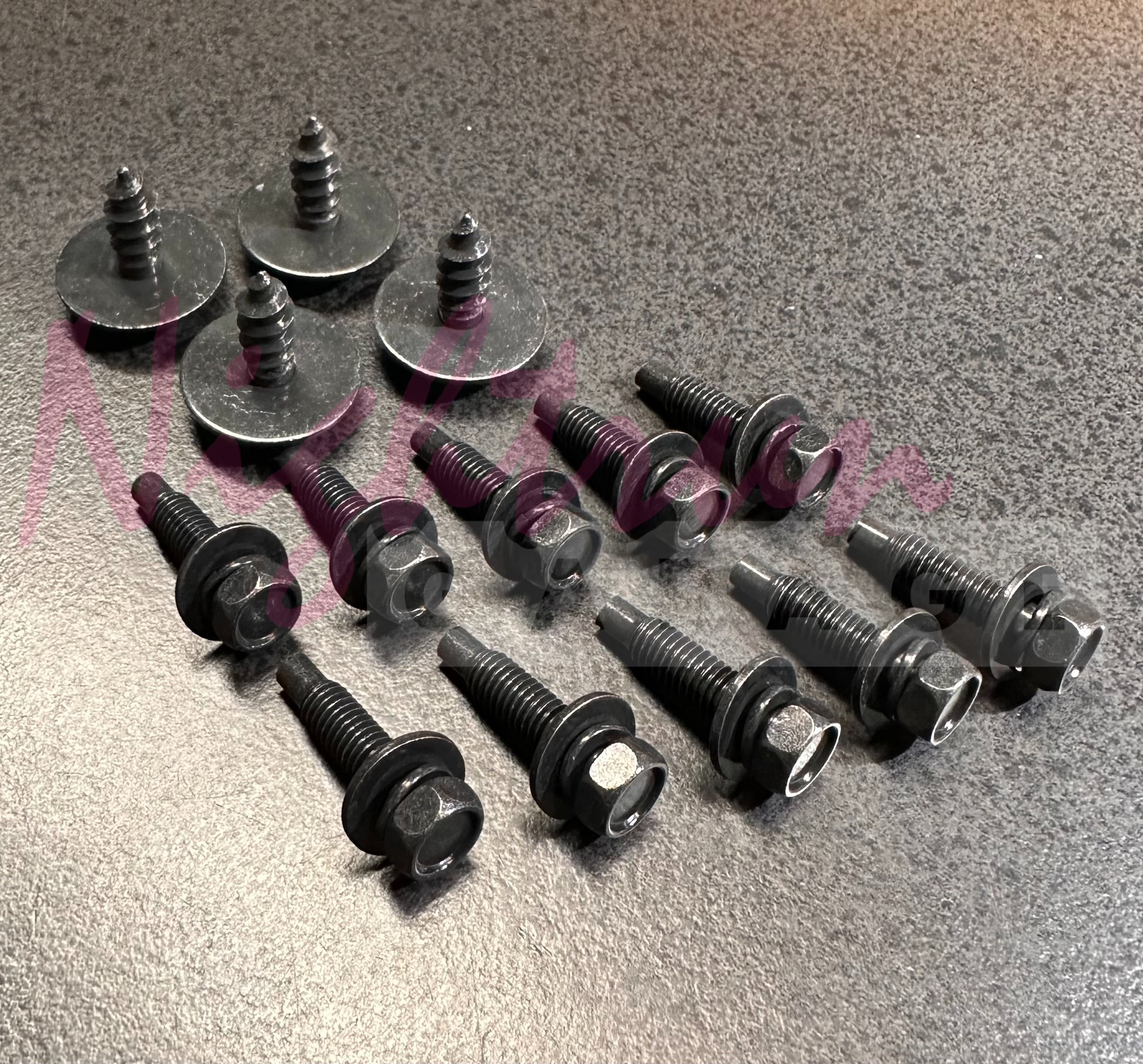 Mk3 Toyota Supra Rear Mudflap Hardware Kit – Nightrun Garage