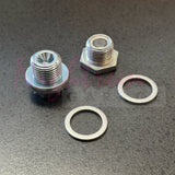 W58 Transmission Drain and Fill Plugs