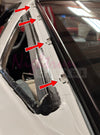 Mk3 Toyota Supra Quarter Window Trim Clips