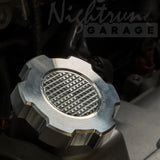 Nightrun Garage vintage oil cap silver on toyota 3SGTE