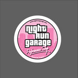 Nightrun Garage 80's Decals