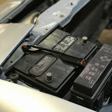 Toyota MK3 Supra Battery Hold Down Kit Red Titanium