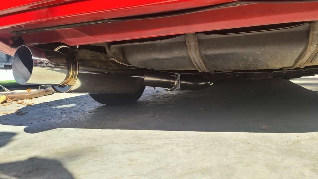 Mk3 Toyota Supra HKS Silent HiPower Exhaust Nightrun Garage