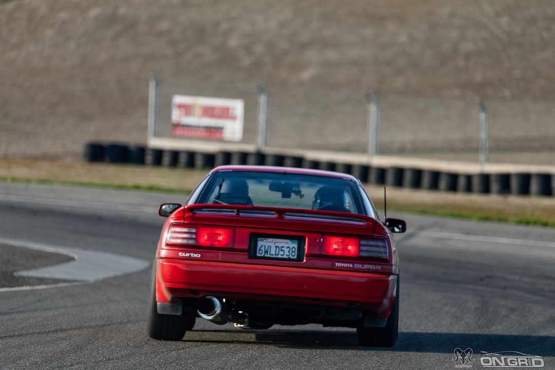 Mk3 Toyota Supra HKS Silent HiPower Exhaust Nightrun Garage
