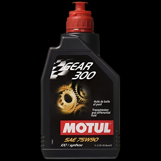 Motul 105777 Gear 300 Oil SAE 75W90 100% Synthetic 75W-90 1 Liter